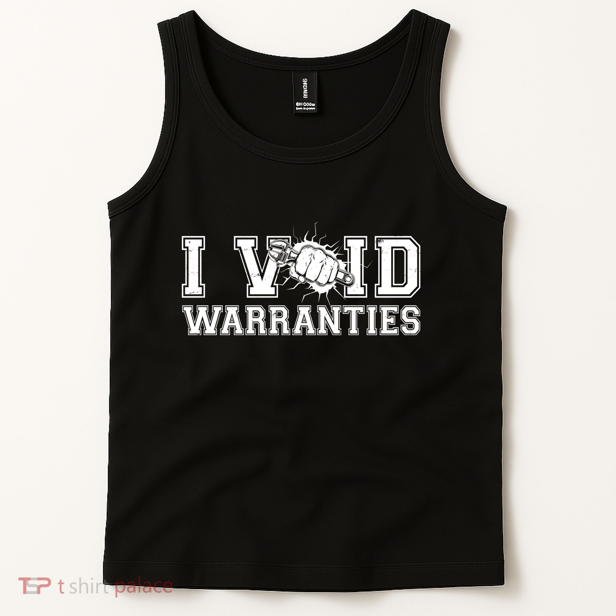 Funny Cool I Void Warranties Tank Top