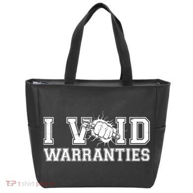 Funny Cool I Void Warranties Tote Bag