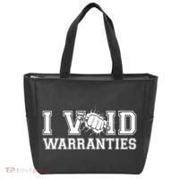 Funny Cool I Void Warranties Tote Bag thumb 0