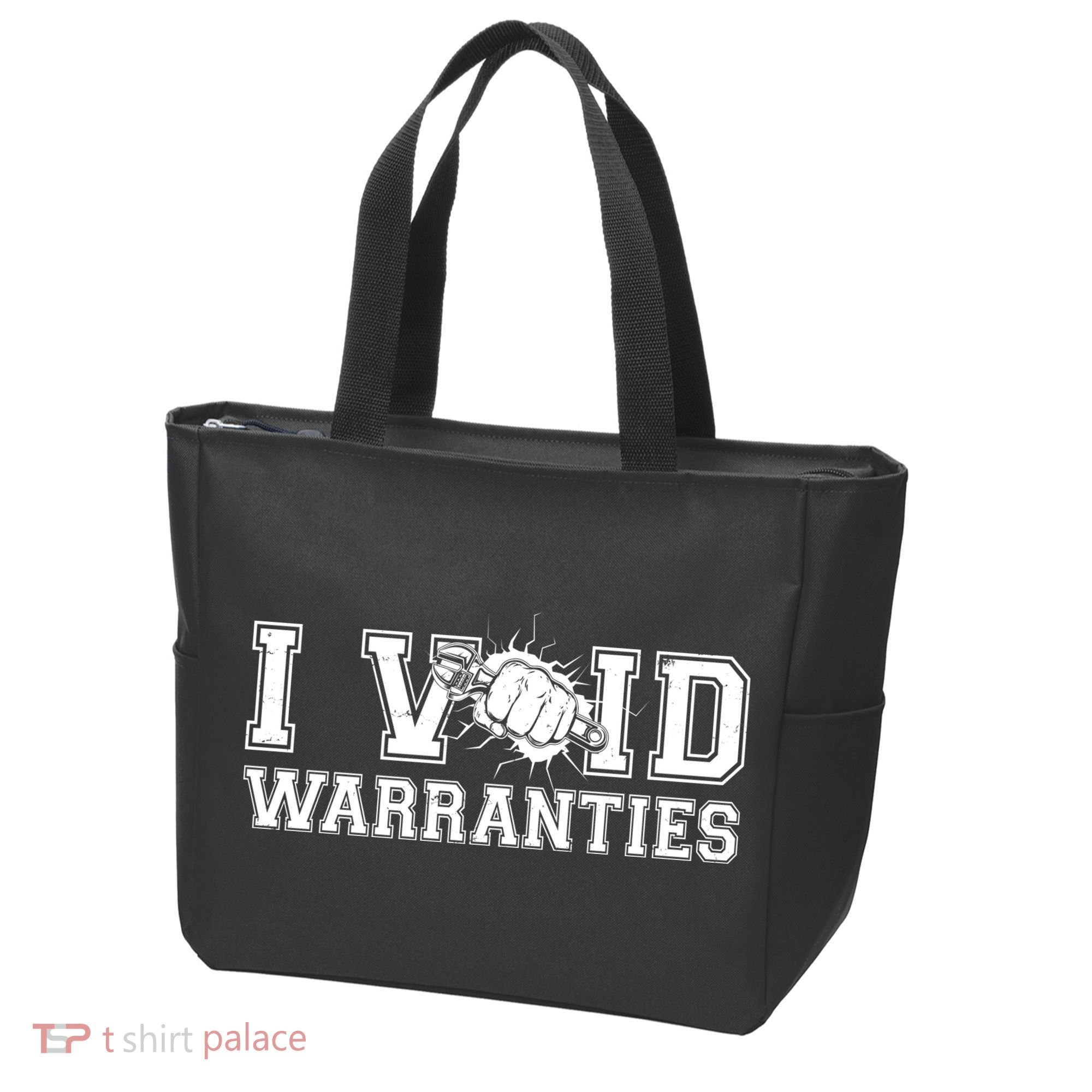 Funny Cool I Void Warranties Tote Bag