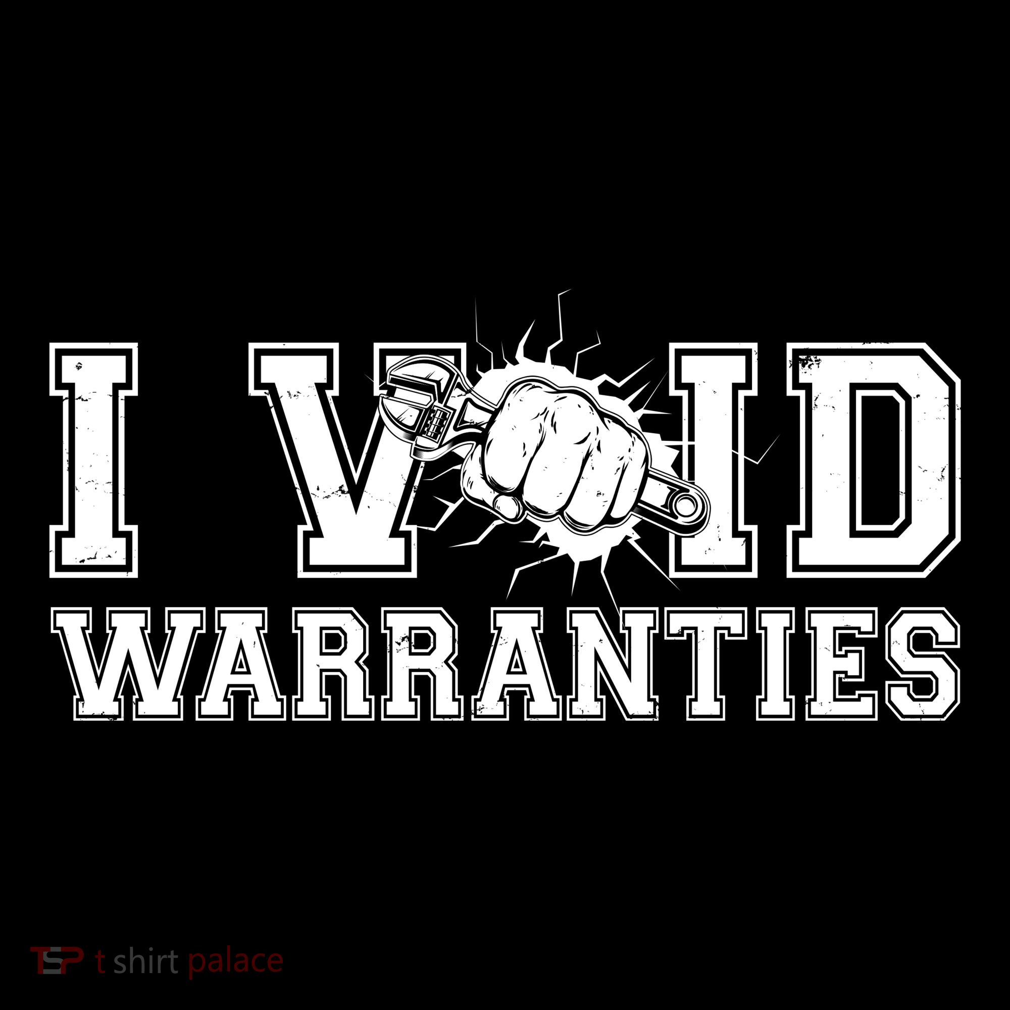 Funny Cool I Void Warranties Tote Bag
