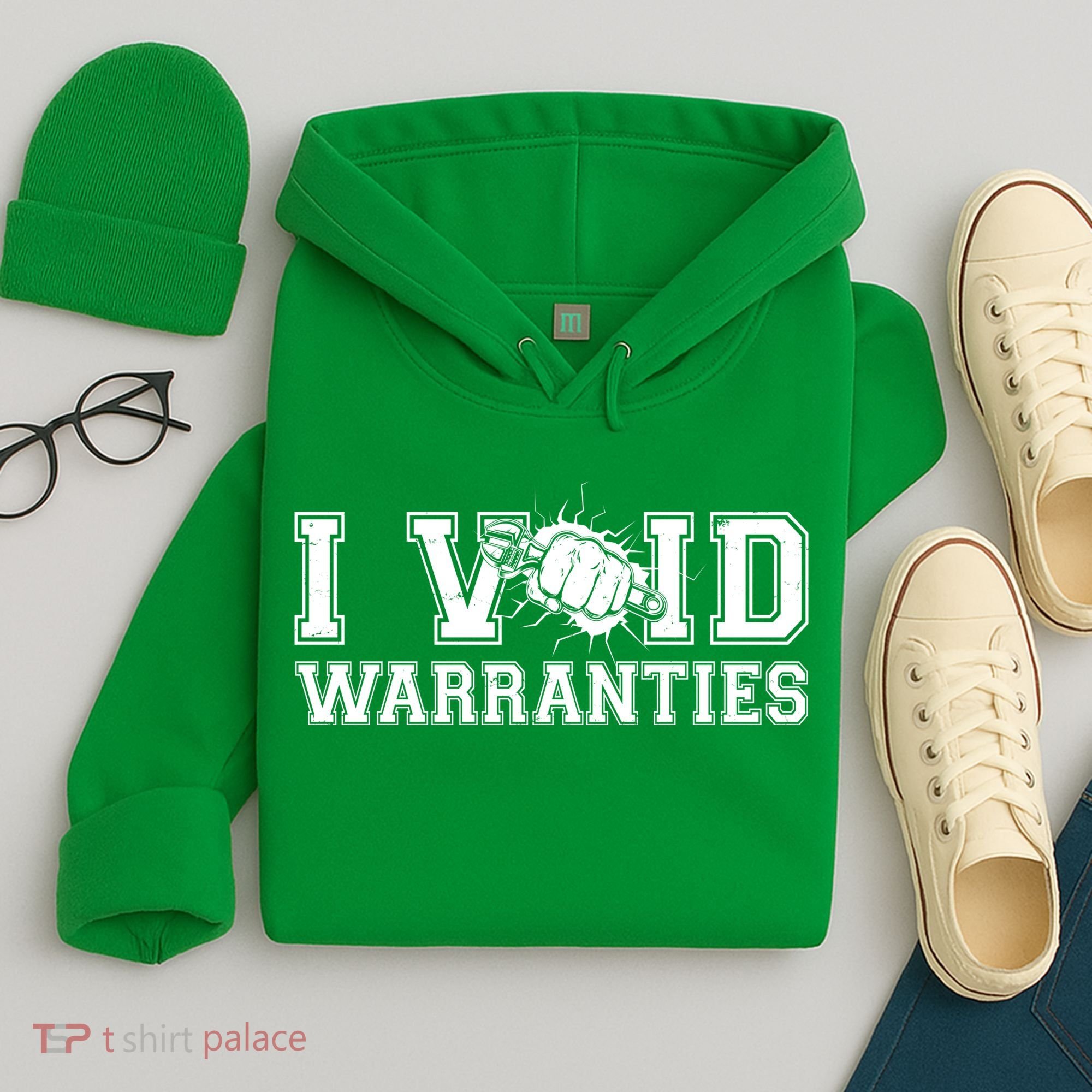 Funny Cool I Void Warranties Hoodie