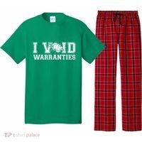 Funny Cool I Void Warranties Pajama Set thumb 0