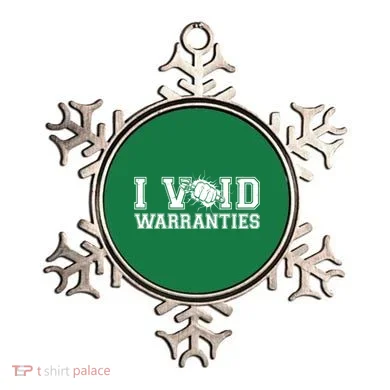 Funny Cool I Void Warranties Ornament