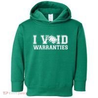 Funny Cool I Void Warranties Toddler Hoodie thumb 0