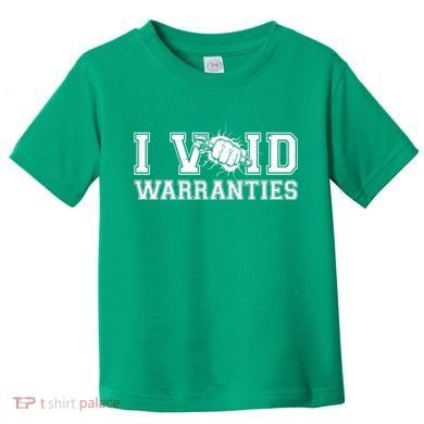 Funny Cool I Void Warranties Toddler T-Shirt