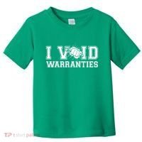 Funny Cool I Void Warranties Toddler T-Shirt thumb 0