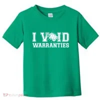Funny Cool I Void Warranties Toddler T-Shirt thumb 0