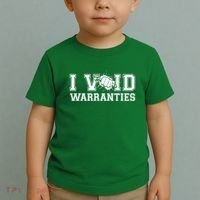 Funny Cool I Void Warranties Toddler T-Shirt thumb 2