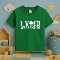 Funny Cool I Void Warranties Toddler T-Shirt thumb 3