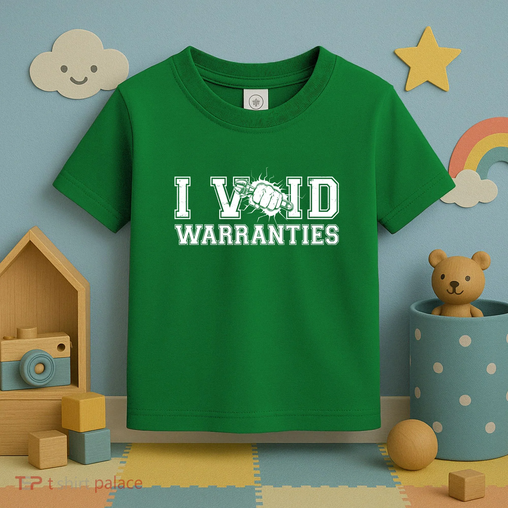 Funny Cool I Void Warranties Toddler T-Shirt