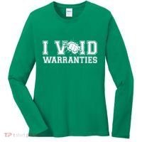 Funny Cool I Void Warranties Women's Long Sleeve Shirt thumb 0