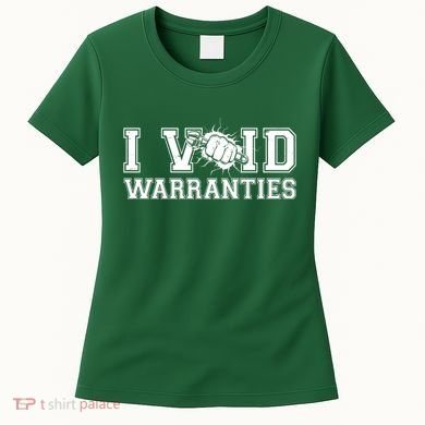 Funny Cool I Void Warranties Women's T-Shirt