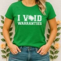 Funny Cool I Void Warranties Women's T-Shirt thumb 2