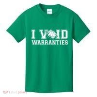 Funny Cool I Void Warranties Kids T-Shirt thumb 0