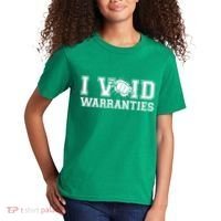 Funny Cool I Void Warranties Kids T-Shirt thumb 2
