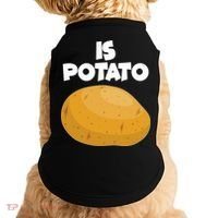 Funny Cute Is Potato Doggie Tank thumb 0