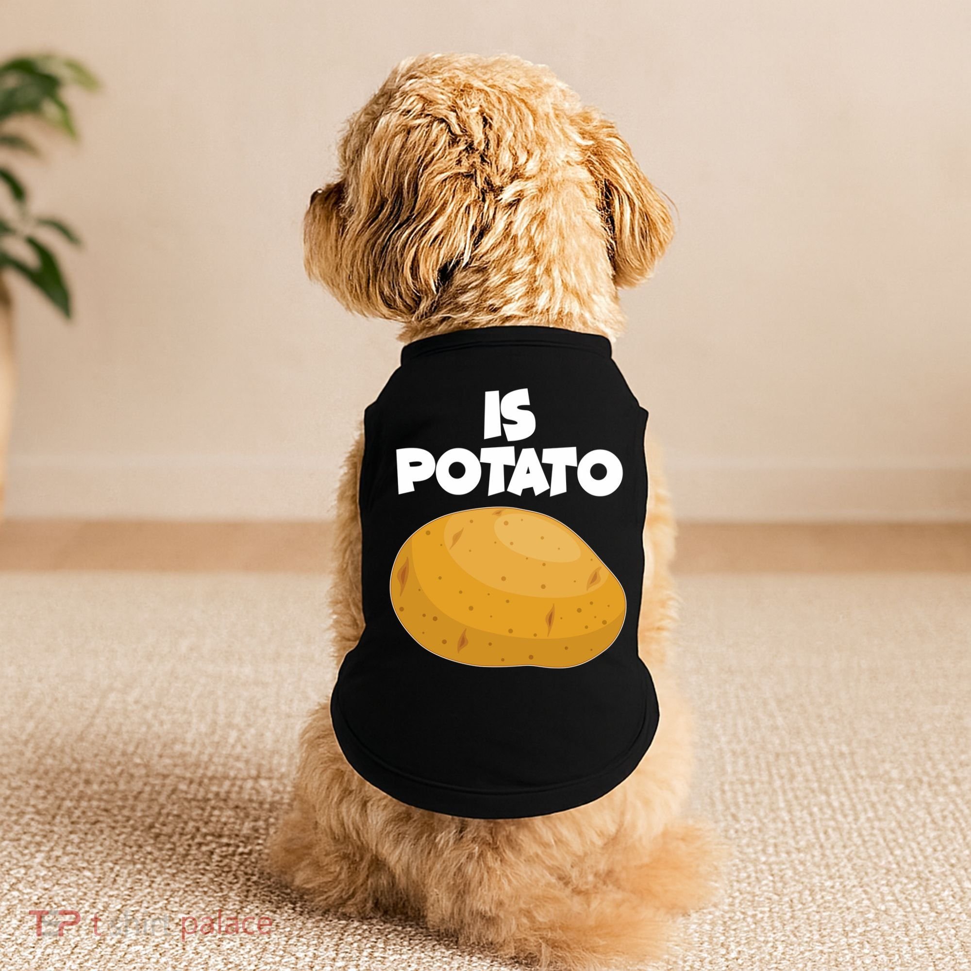 Funny Cute Is Potato Doggie Tank