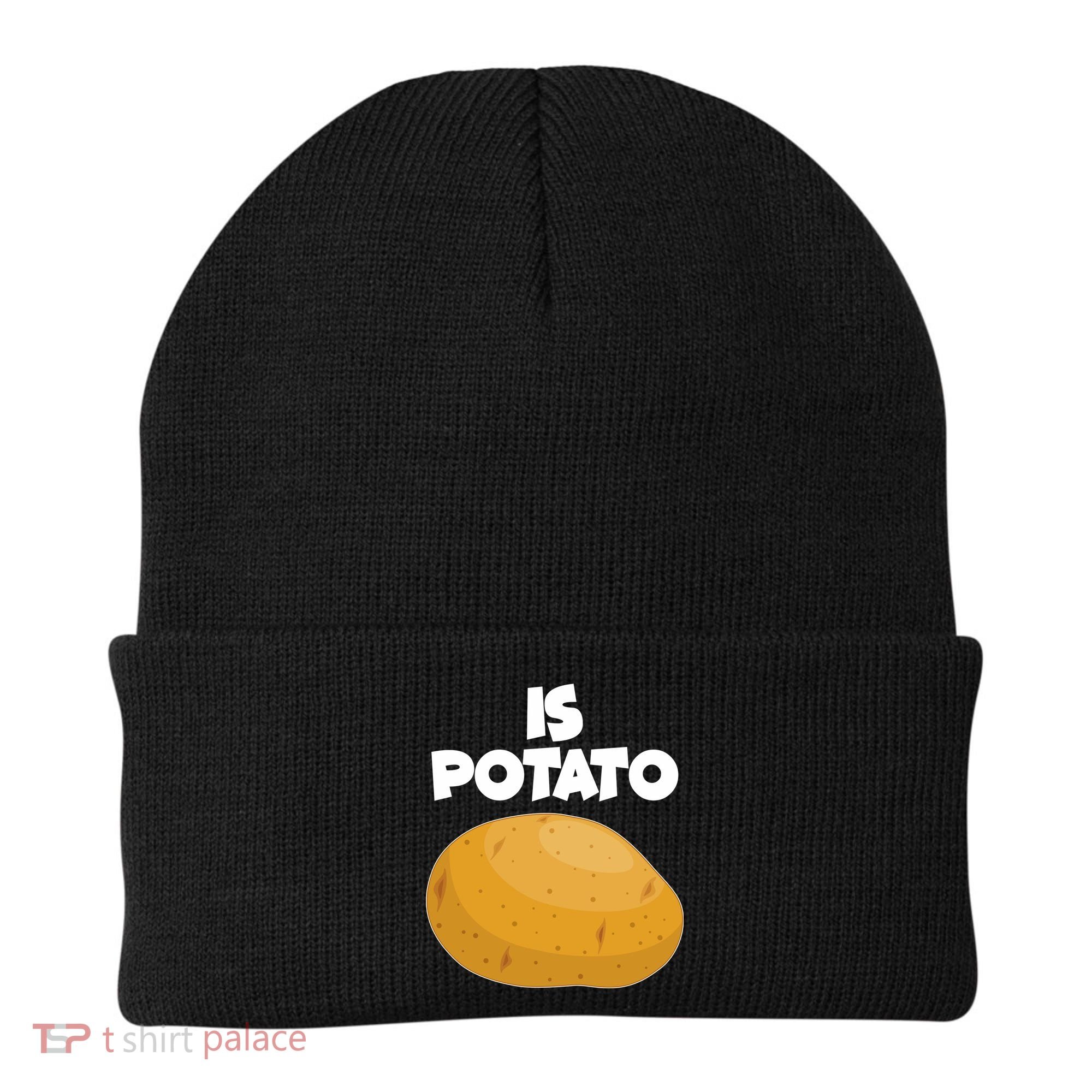 Funny Cute Is Potato Beanie