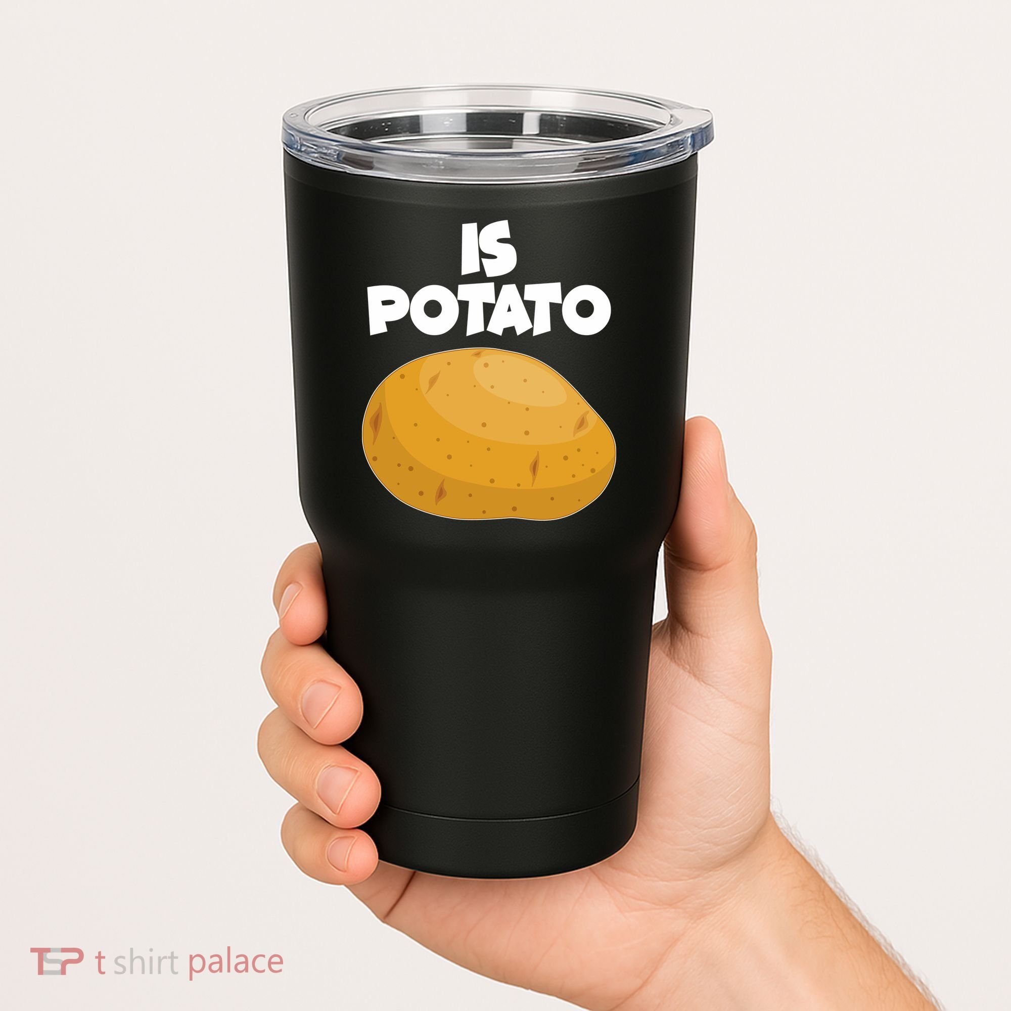 Funny Cute Is Potato Tumbler