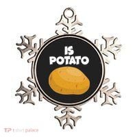 Funny Cute Is Potato Ornament thumb 0