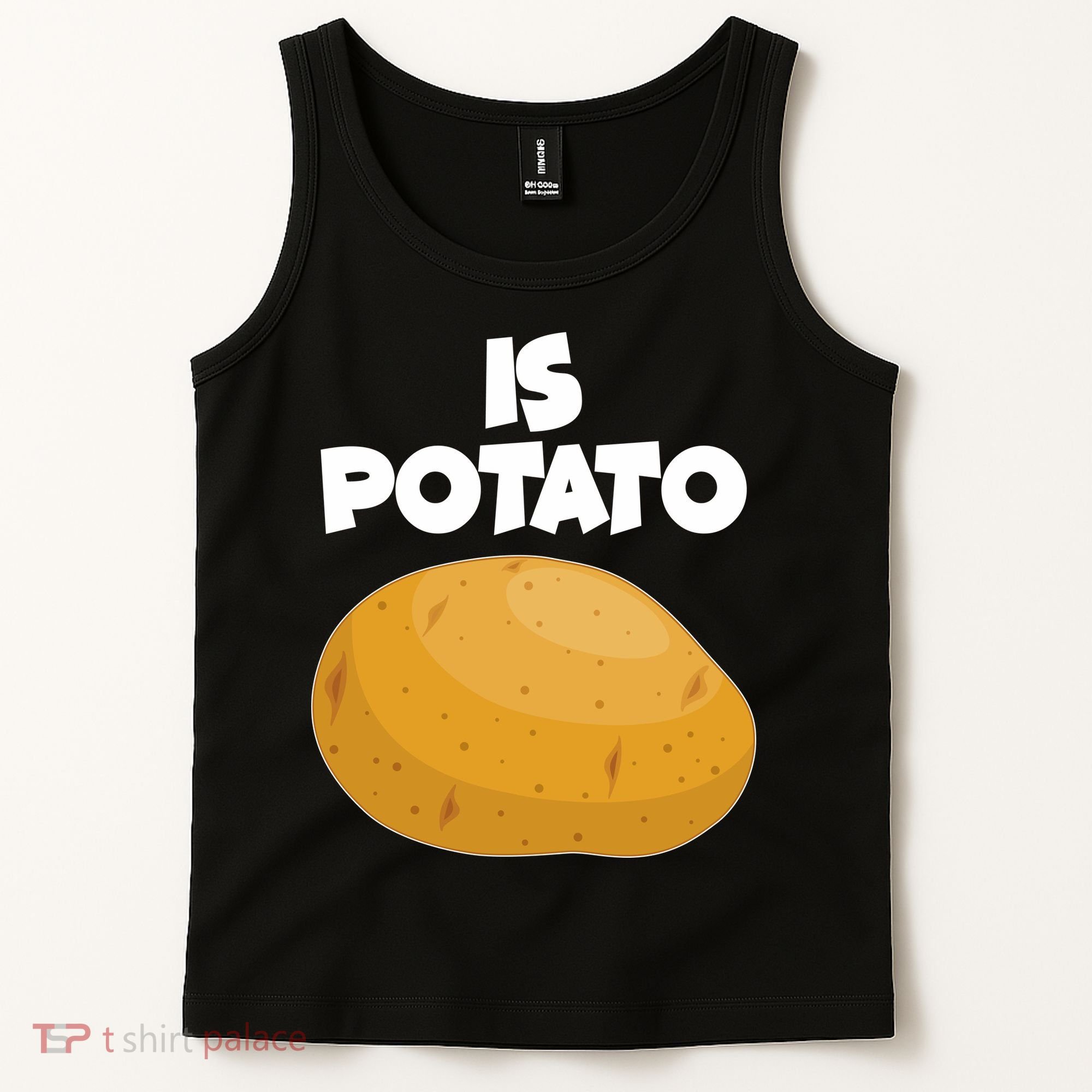 Funny Cute Is Potato Tank Top