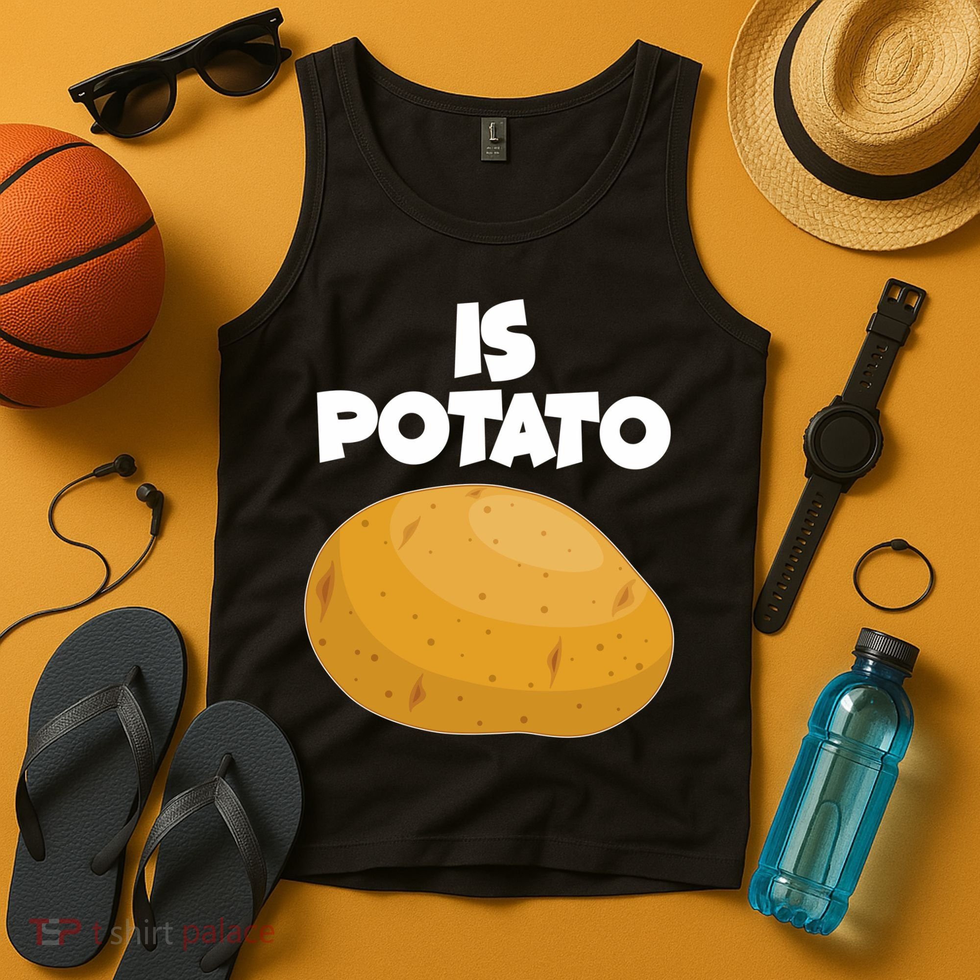 Funny Cute Is Potato Tank Top