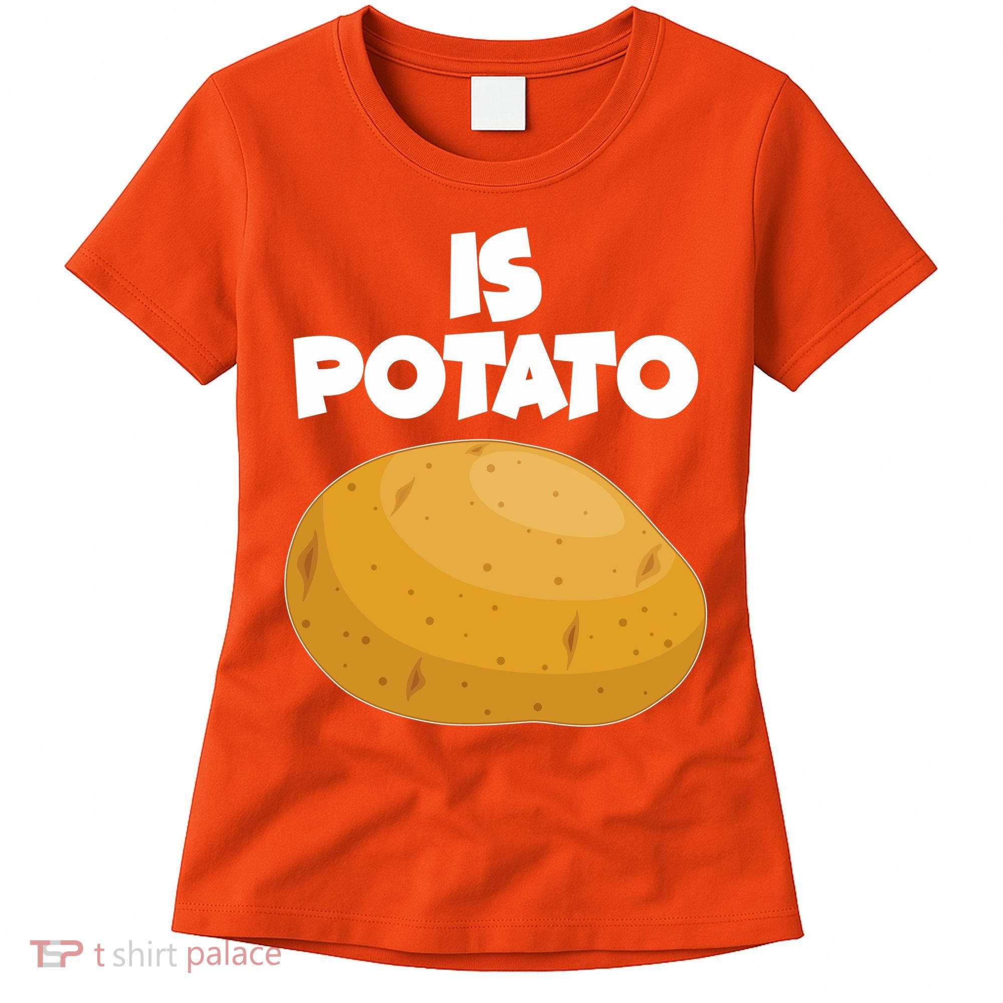 Funny Cute Is Potato Women's T-Shirt
