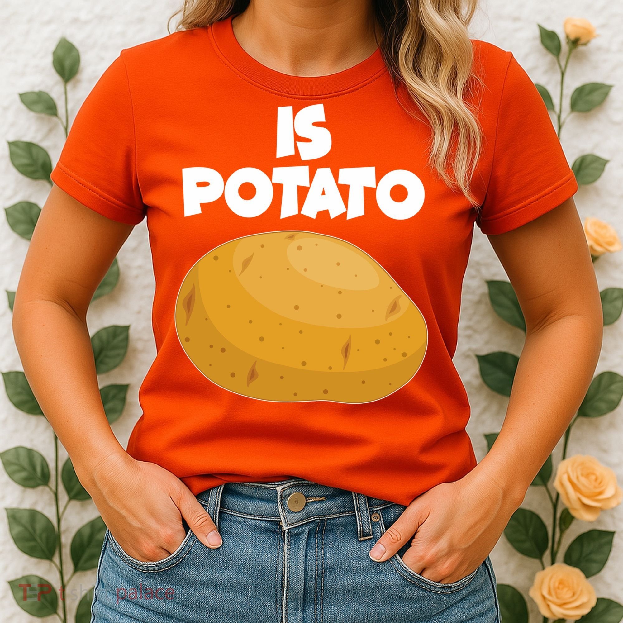 Funny Cute Is Potato Women's T-Shirt