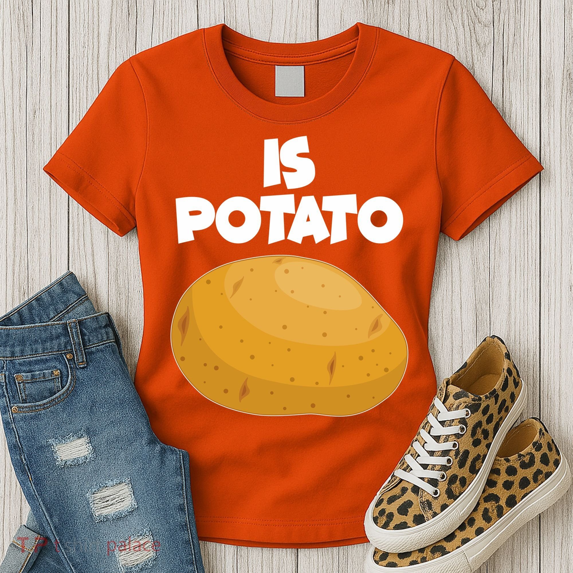 Funny Cute Is Potato Women's T-Shirt