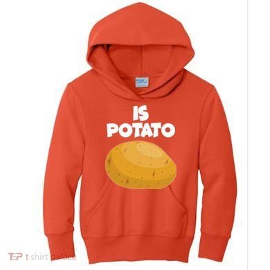 Funny Cute Is Potato Kids Hoodie