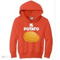 Funny Cute Is Potato Kids Hoodie thumb 0