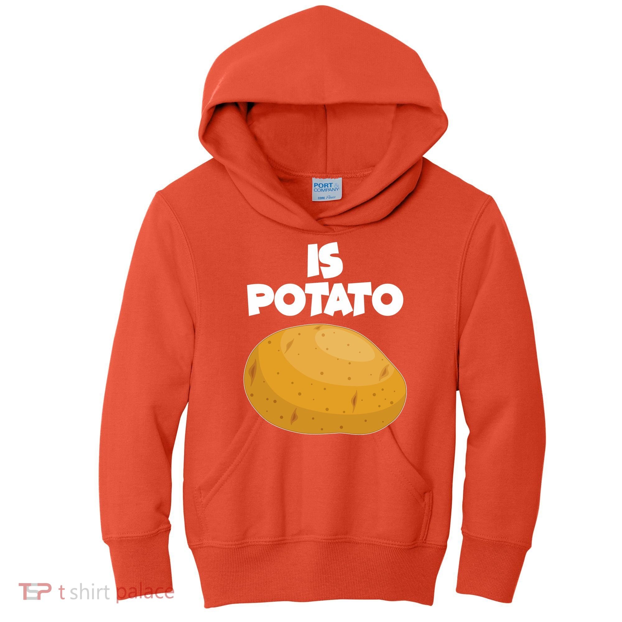Funny Cute Is Potato Kids Hoodie