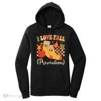 Funny Cute I Love Fall Prevention Retro Cartoon Socks Autumn Lover Women's Hoodie thumb 0