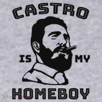 Fidel Castro Is My Homeboy Funny Cuba Women's Sweatshirt thumb 2