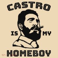 Fidel Castro Is My Homeboy Funny Cuba Tote Bag thumb 4