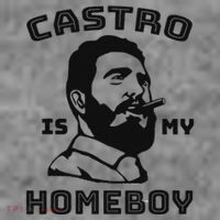 Fidel Castro Is My Homeboy Funny Cuba Toddler Hoodie thumb 2