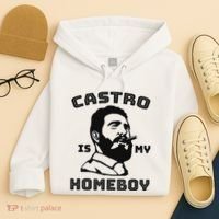 Fidel Castro Is My Homeboy Funny Cuba Hoodie thumb 4