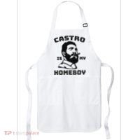 Fidel Castro Is My Homeboy Funny Cuba Apron thumb 0