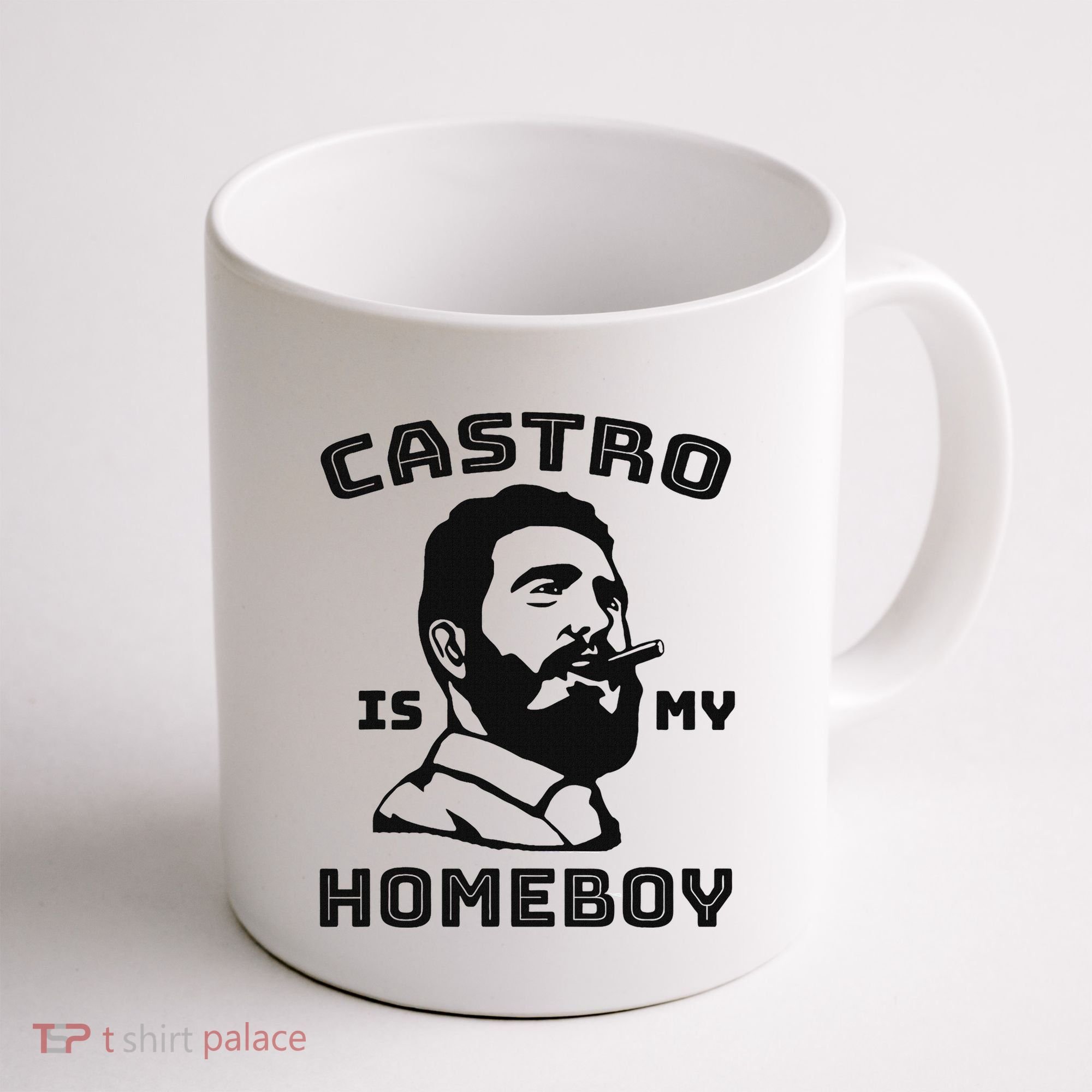 Fidel Castro Is My Homeboy Funny Cuba Coffee Mug