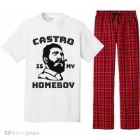 Fidel Castro Is My Homeboy Funny Cuba Pajama Set thumb 0