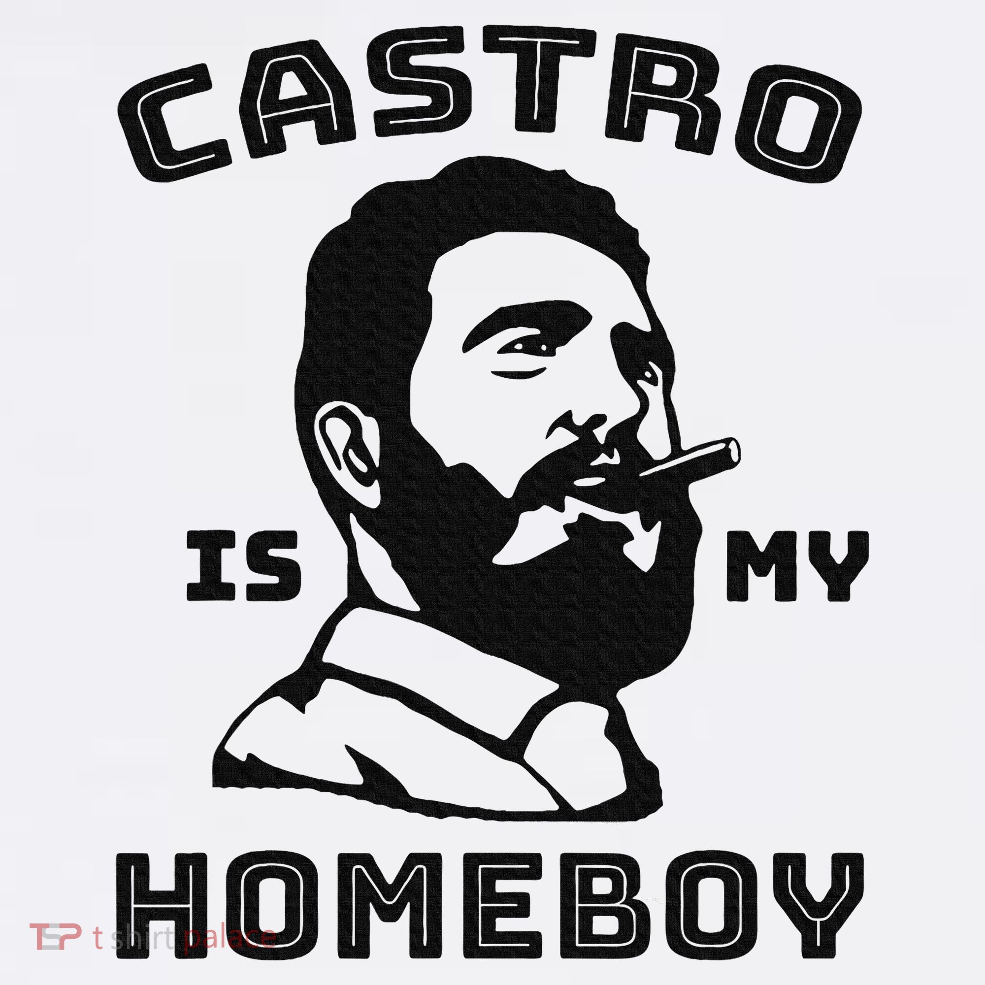 Fidel Castro Is My Homeboy Funny Cuba Mousepad