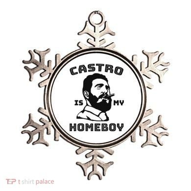 Fidel Castro Is My Homeboy Funny Cuba Ornament