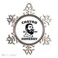 Fidel Castro Is My Homeboy Funny Cuba Ornament thumb 0