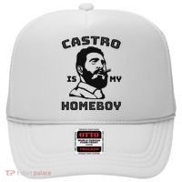 Fidel Castro Is My Homeboy Funny Cuba Hat thumb 0