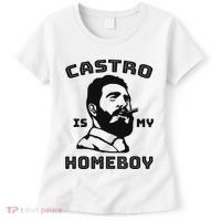 Fidel Castro Is My Homeboy Funny Cuba Women's T-Shirt thumb 0