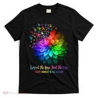 Fight Cancer In All Color Spread The Hope Find a Cure T-Shirt thumb 0