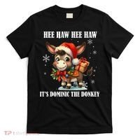 Funny Christmas Italian Christmas Donkey Dominic The Donkey T-Shirt thumb 0