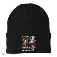 Funny Cow IM Not Crazy IM Just Special Beanie thumb 0