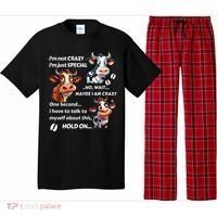 Funny Cow IM Not Crazy IM Just Special Pajama Set thumb 0